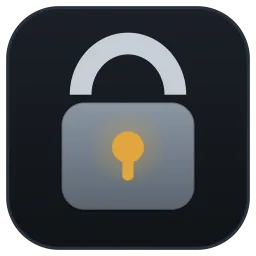 Deadbolt — a padlock with an amber touch-point
